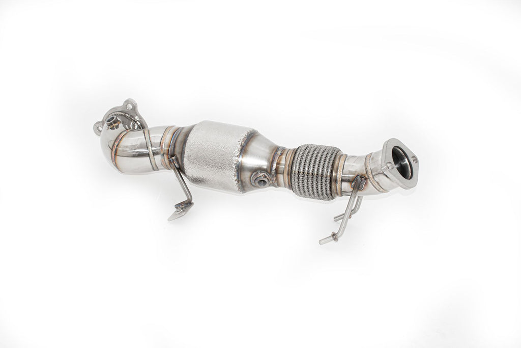 Friedrich Motorsport 76mm Downpipe mit 200 Zellen Sport-Kat. für Ford Focus IV 5-Türer/Turnier DEH ST (ab Bj. 06/2019)