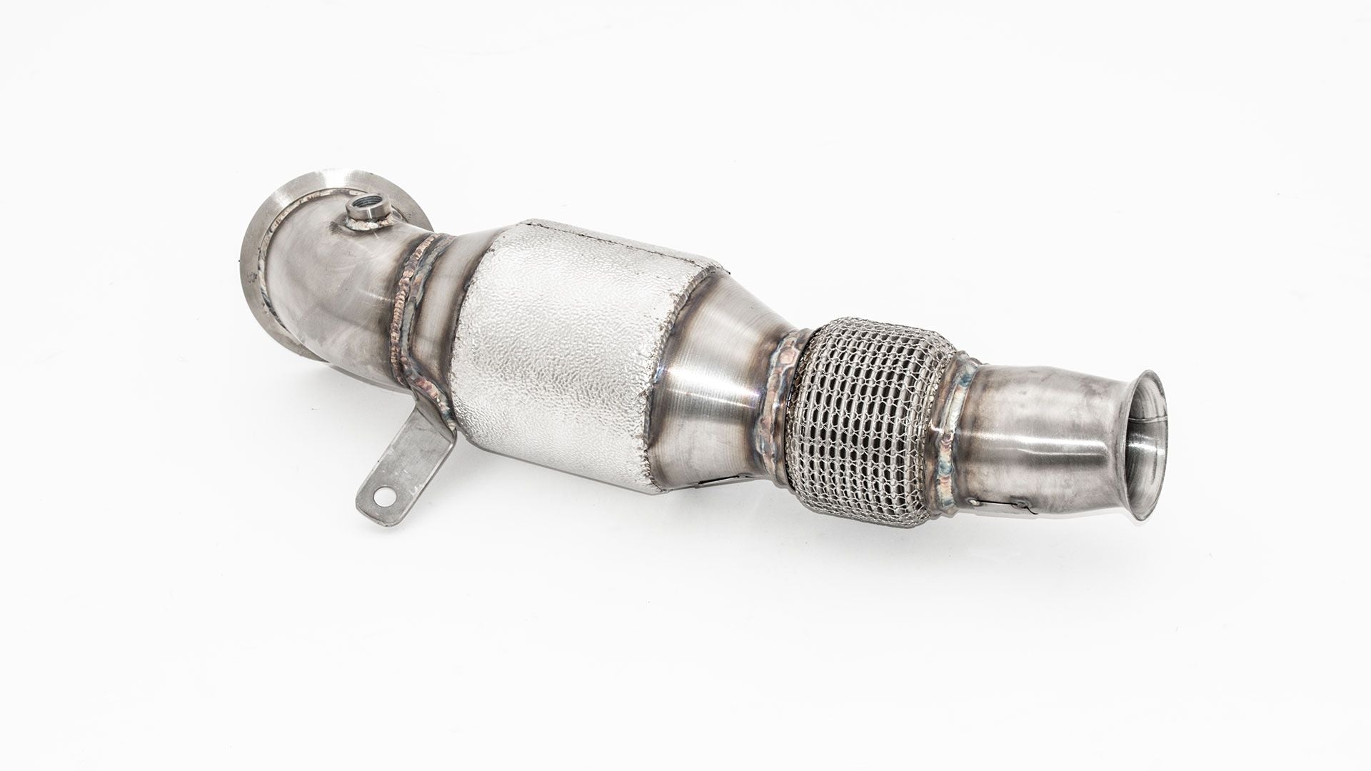 Friedrich Motorsport 76mm Downpipe mit 200 Zellen Sport-Kat. für Ford Fiesta ST JHH (ab Bj. 04/2018)