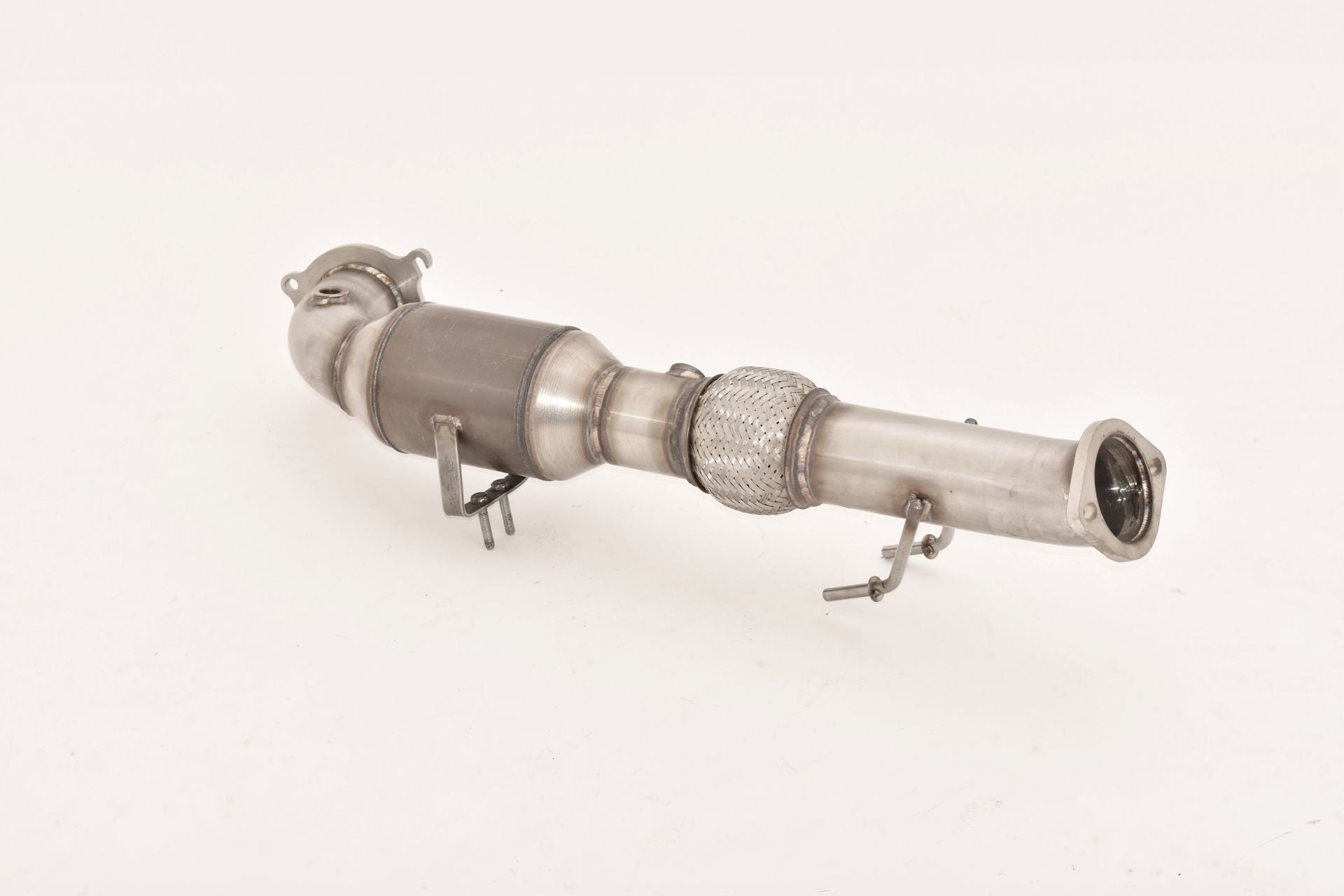 Friedrich Motorsport 76mm Downpipe mit 200 Zellen HJS Sport-Kat. für Ford Kuga II (Bj. 2013-06/2018)