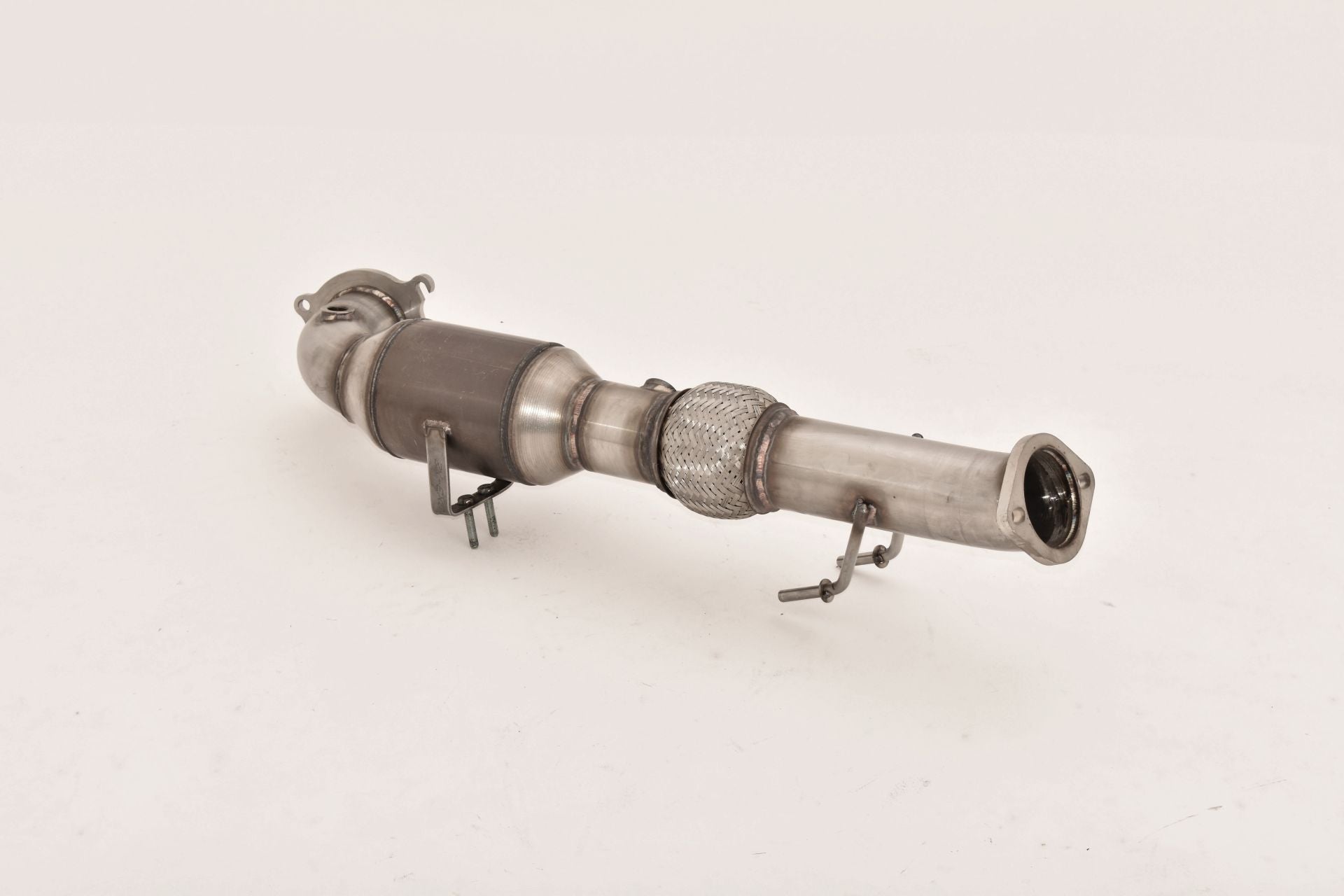 Friedrich Motorsport 76mm Downpipe mit 200 Zellen HJS Sport-Kat. für Ford Kuga II (Bj. 2013-06/2018)