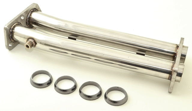 Friedrich Motorsport 2x55mm Diesel-Partikelfilter-Ersatzrohr für BMW E60/E61 (ab Bj.2003-2010)