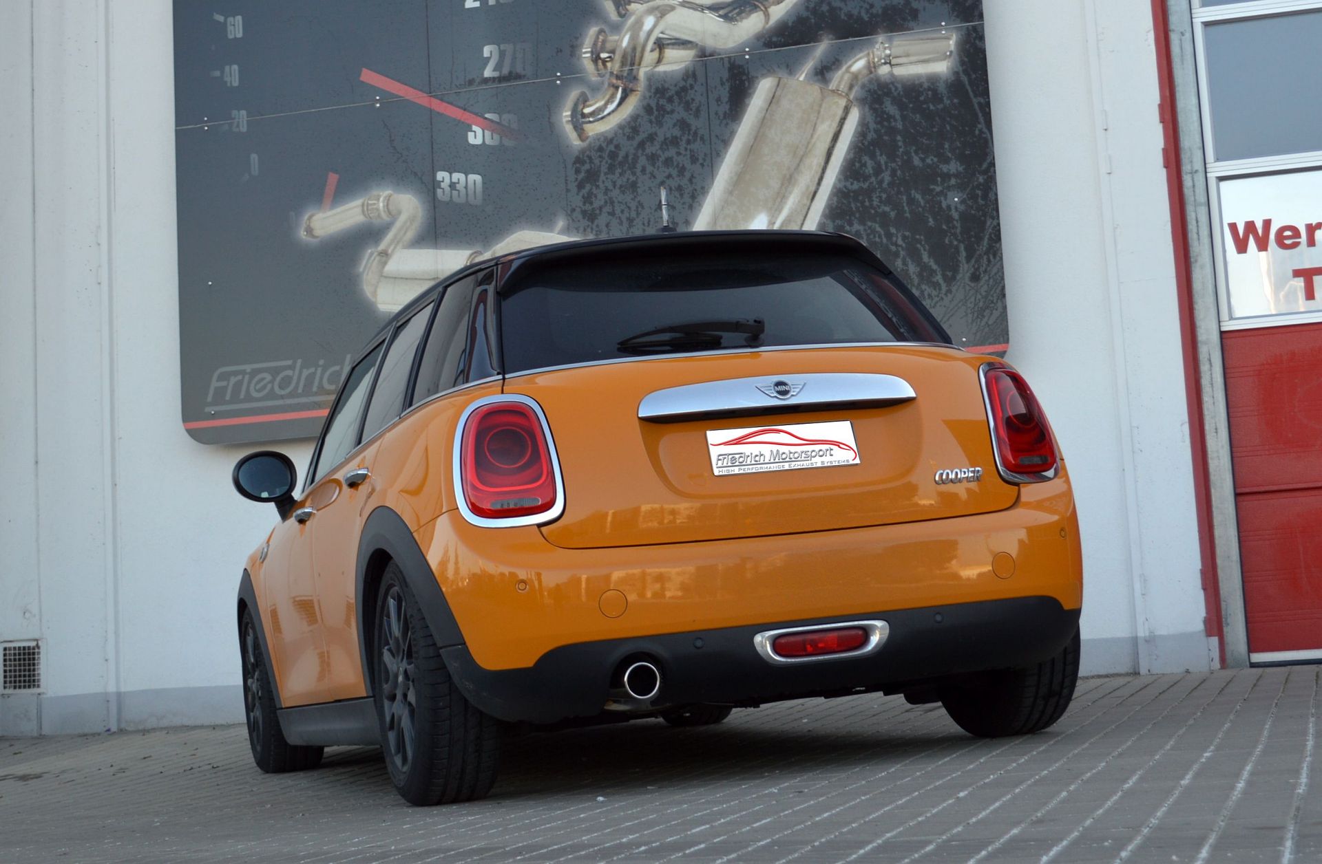 Friedrich Motorsport Gruppe A Anlage für Mini F55 One First / One / Cooper 5-Türer (ab Bj. 07/2014)