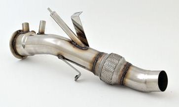 Friedrich Motorsport 76mm Diesel-Partikelfilter-Ersatzrohr