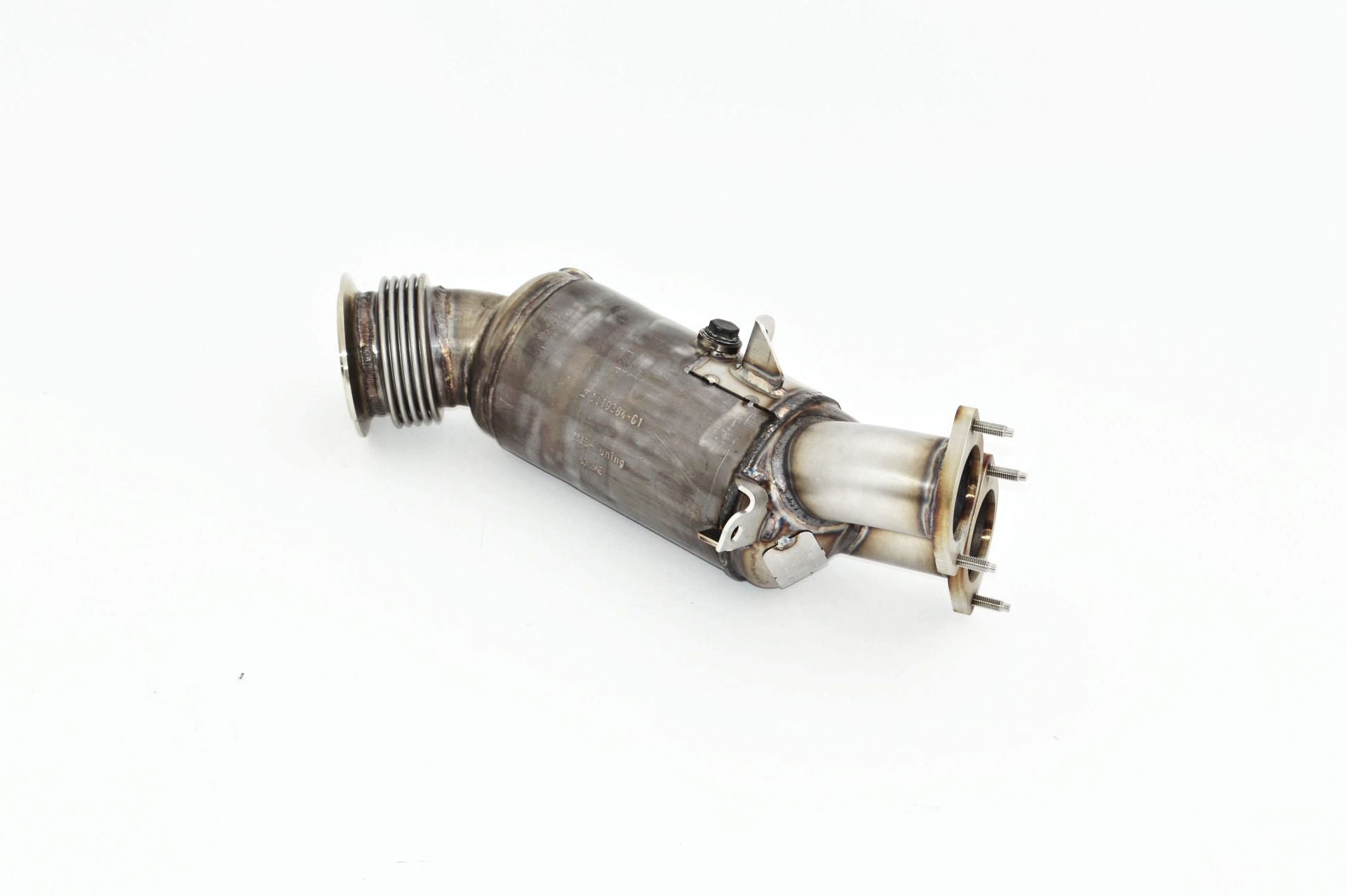 Friedrich Motorsport 76mm Downpipe mit 300 Zellen Sport-Kat. für BMW 1er E82/E88 Coupe/Cabrio (Bj. 2010-2013)