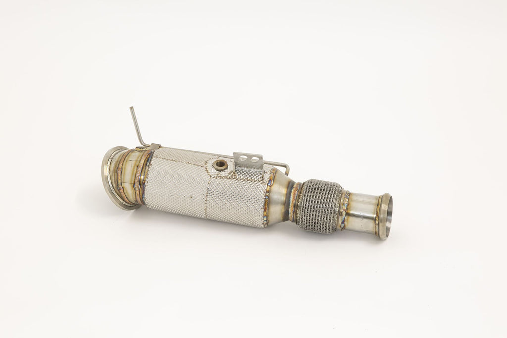 Friedrich Motorsport 114>>>76mm Downpipe mit 200 Zellen HJS Sport-Kat. für BMW 2er Coupe G42 (G2C) (ab Bj. 09/2021)