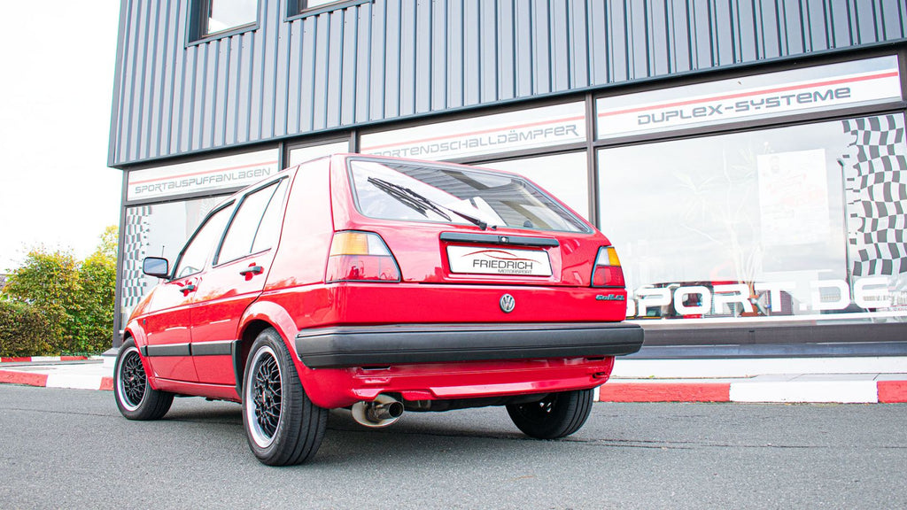 Friedrich Motorsport Gr.A Anlage für VW Golf II (Bj. 83-92)