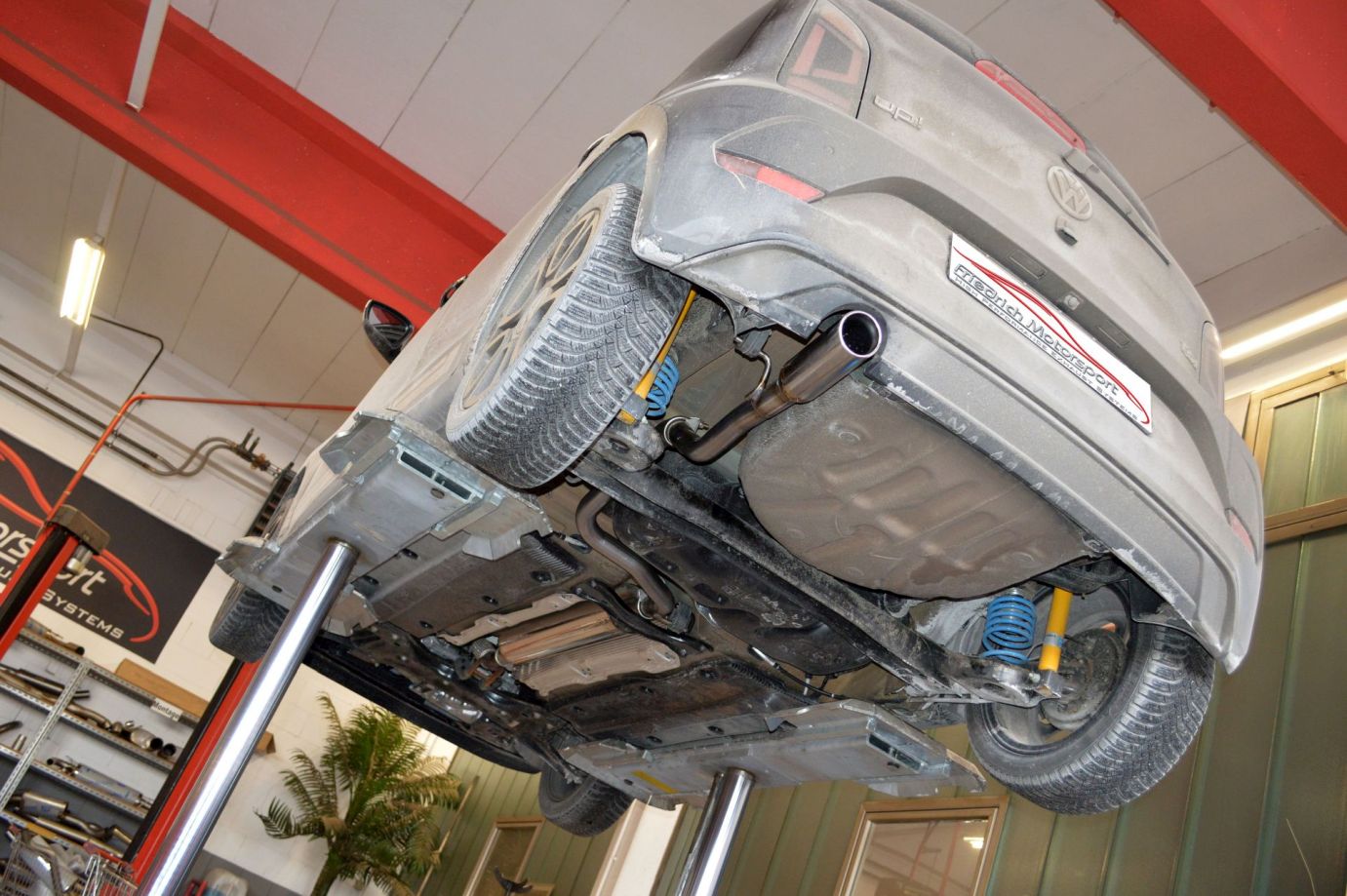 Friedrich Motorsport Sportauspuffanlage für VW UP! (Bj. 09/2016-08/2018)