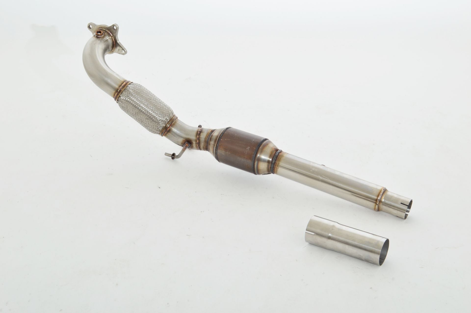 Friedrich Motorsport 76mm Downpipe mit 200 Zellen Sport-Kat. für VW Passat 3C B6 (Bj. 2005-2010)