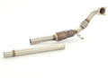 Friedrich Motorsport 76mm Downpipe mit 200 Zellen HJS Sport-Kat. für VW Beetle 5C (ab Bj. 2003 - 1)
