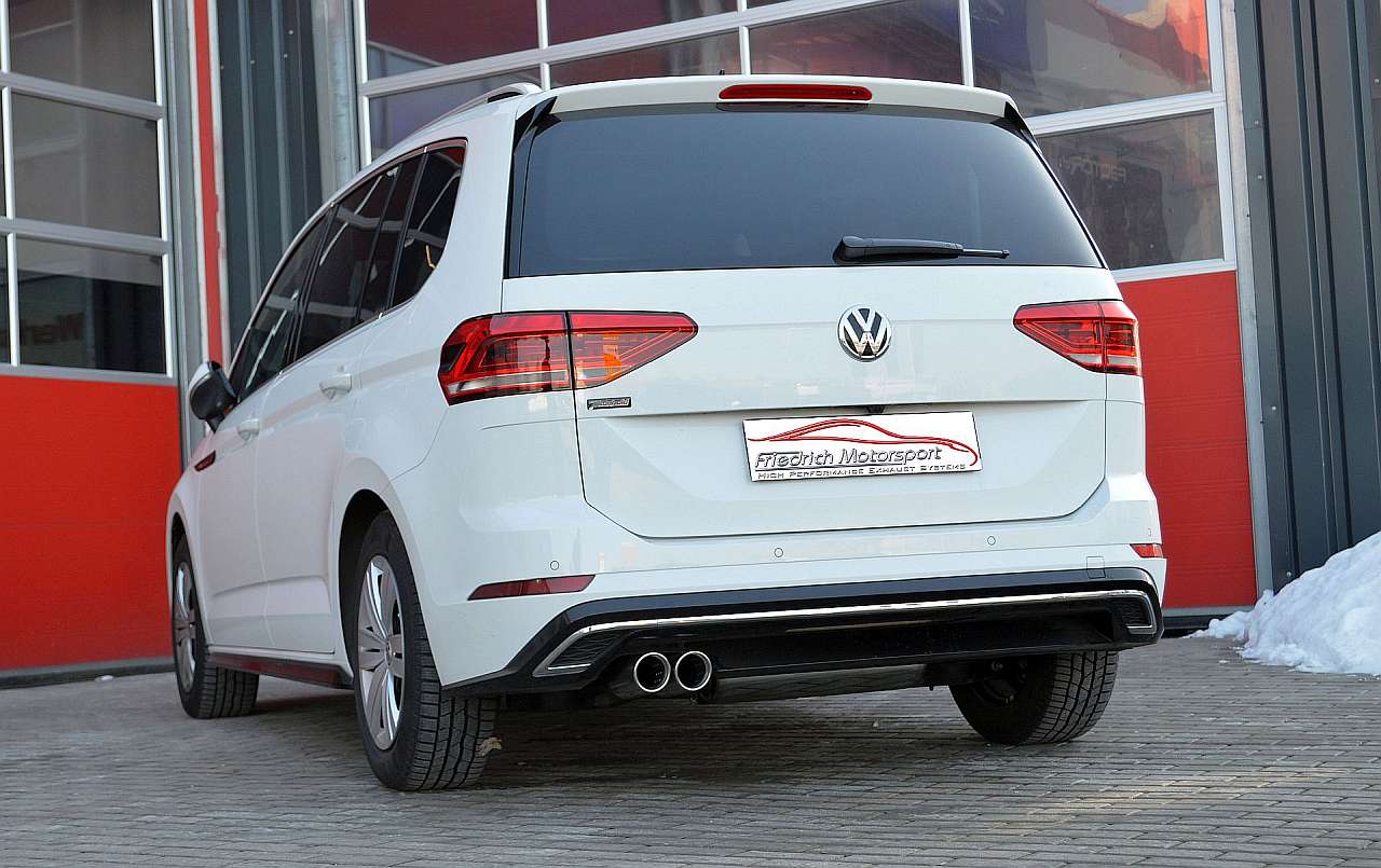 Friedrich Motorsport Gruppe A Anlage für VW Touran 5T (Bj. 05/2015-08/2018)
