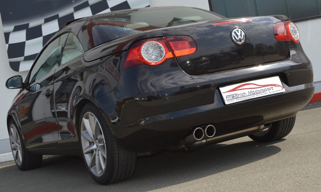 Friedrich Motorsport 76mm Anlage für VW EOS (ab Bj. 2006)