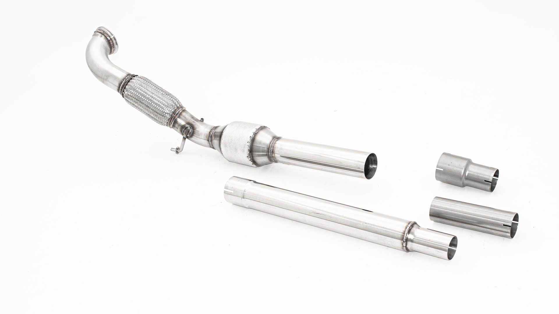 Friedrich Motorsport 76mm Downpipe mit Sport-Kat. für VW Scirocco III (ab Bj. 04/2014)