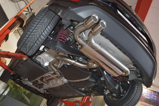 Friedrich Motorsport 76mm Anlage für VW Scirocco III (ab Bj. 04/2014)