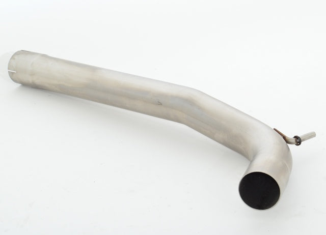 Friedrich Motorsport 3 Zoll (76mm) Vorschalldämpferersatzrohr für nur passend für 76mm Friedrich Motorsport Anlage mit rundem Vorschalldämpfer (ab Bj. 2003 - 1)