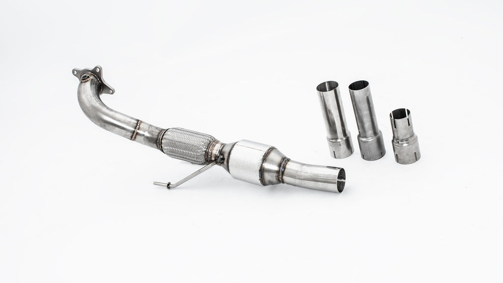 Friedrich Motorsport 76mm Downpipe mit 200 Zellen Sport-Kat. für VW Polo 6R WRC (Bj. 09/2013-03/2014)