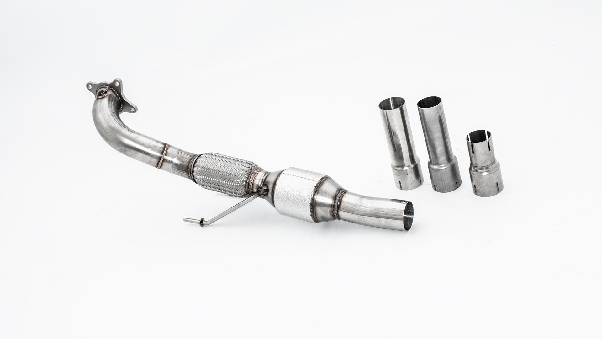 Friedrich Motorsport 76mm Downpipe mit 200 Zellen Sport-Kat. für VW Polo 6R WRC (Bj. 09/2013-03/2014)