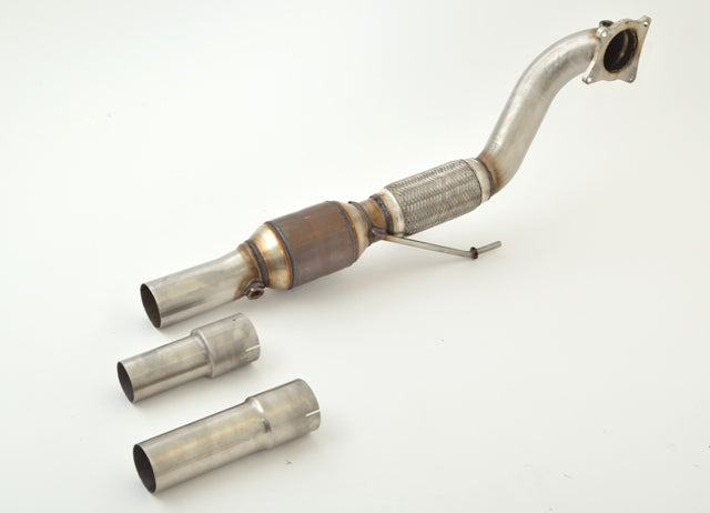 Friedrich Motorsport 76mm Downpipe mit 200 Zellen Sport-Kat. für VW Polo 6R WRC (Bj. 09/2013-03/2014)
