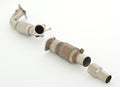 Friedrich Motorsport 76mm Downpipe mit 200 Zellen HJS Sport-Kat. für VW Golf VI R Allrad (ab Bj. 2009)