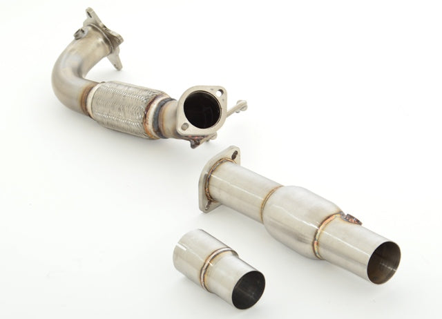 Friedrich Motorsport 76mm Downpipe mit 200 Zellen Sport-Kat. für VW Golf VI R Allrad (ab Bj. 2009)