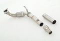 Friedrich Motorsport 76mm Downpipe für VW Golf VI R Allrad (ab Bj. 2009)