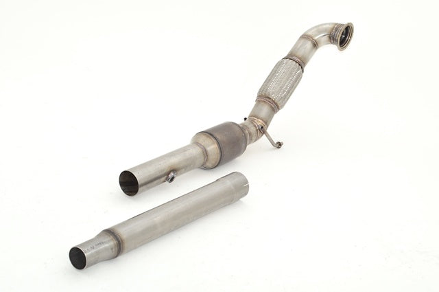 Friedrich Motorsport 76mm Downpipe mit 200 Zellen Sport-Kat. für VW Beetle 5C & Cabrio (Bj. 05/2013-11/2014)