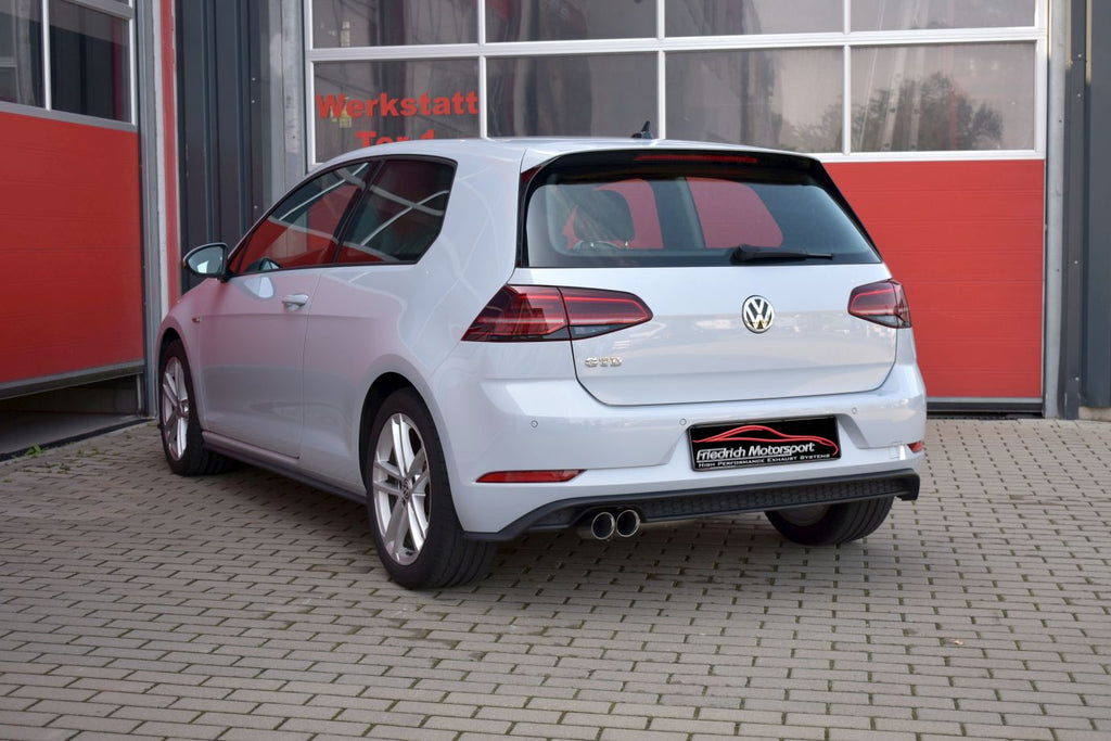 Friedrich Motorsport 76mm Anlage für VW Golf VII GTD (Bj. 2013-08/2018)