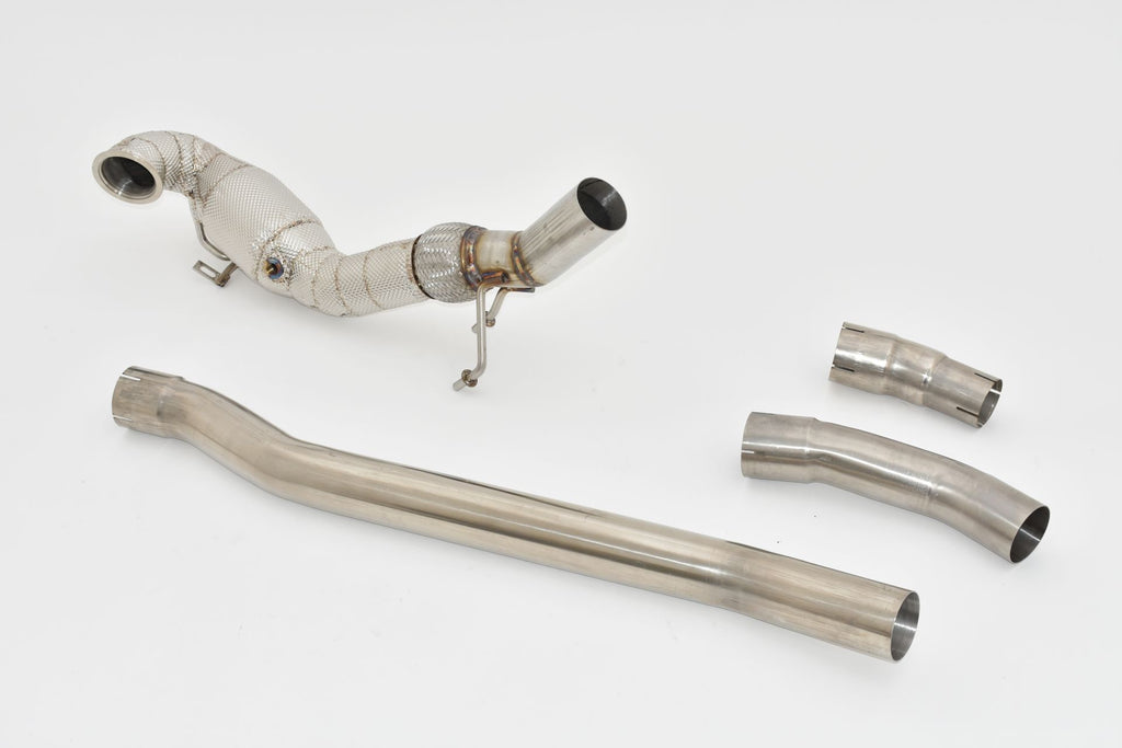 Friedrich Motorsport 76mm Downpipe mit Sport-Kat. für VW Passat B8 (3C) Limousine & Variant 4motion (Bj. 04/2013-07/2018)