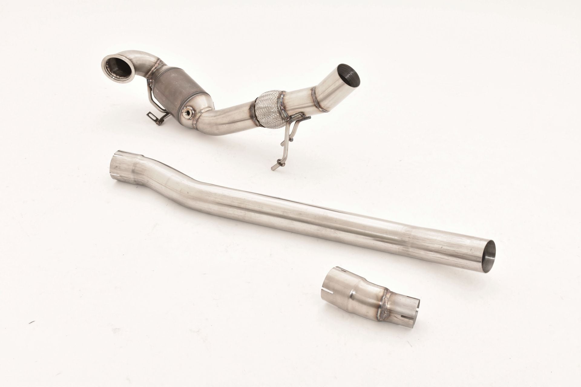Friedrich Motorsport 76mm Downpipe mit 200 Zellen Sport-Kat. für VW T-ROC 4motion (Bj. 11/2017-08/2018)