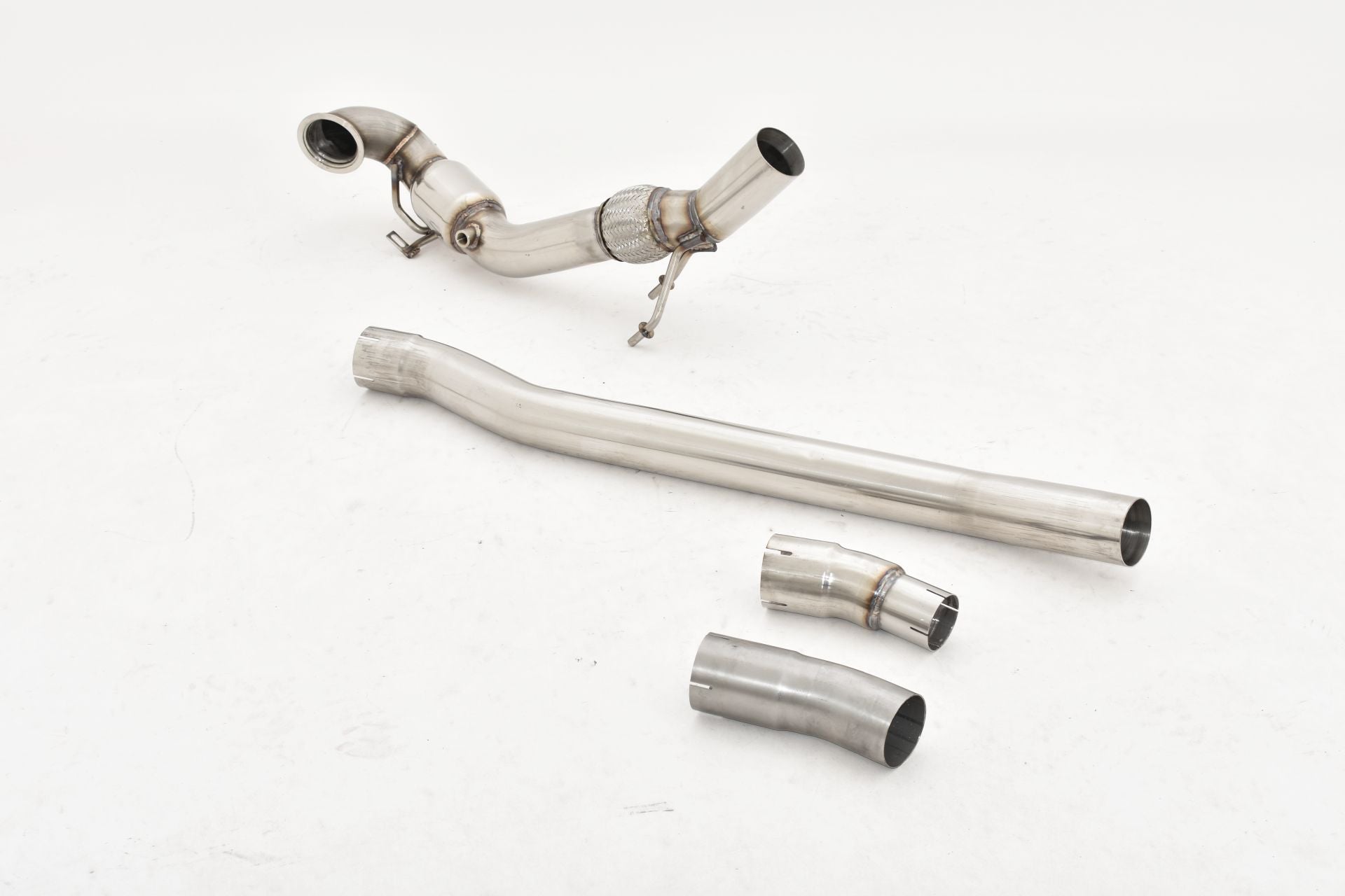 Friedrich Motorsport 76mm Downpipe mit Sport-Kat. für VW T-ROC 4motion (Bj. 11/2017-08/2018)