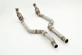 Friedrich Motorsport 2x 76mm Downpipe-Unterteil für mit 200 Zellen Sport-Kat. (ab Bj. 06/2013 - 5)