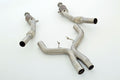Friedrich Motorsport 2x 76mm Downpipe-Unterteil mit 200 Zellen für Sport-Kat. (ab Bj. 01/2015)