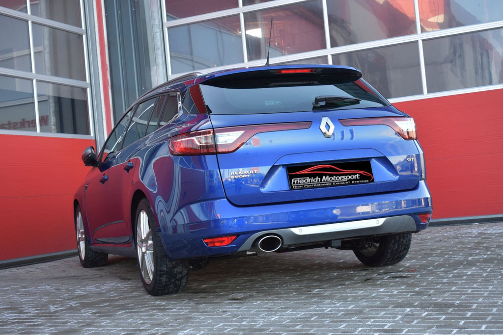 Friedrich Motorsport 76mm Anlage für Renault Megane IV Grandtour (Typ RFB) GT (Bj. 03/2016-08/2018)