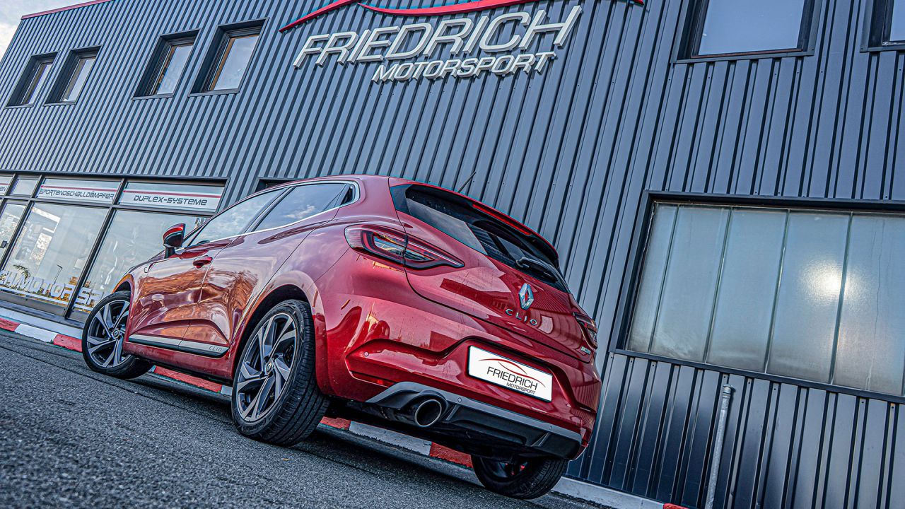 Friedrich Motorsport Gruppe A Anlage für Renault Clio V inkl. R.S.-Line (ab Bj. 08/2020)