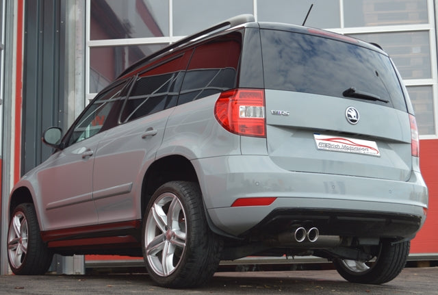 Friedrich Motorsport 76mm Anlage für Skoda Yeti 5L (ab Bj. 2009)