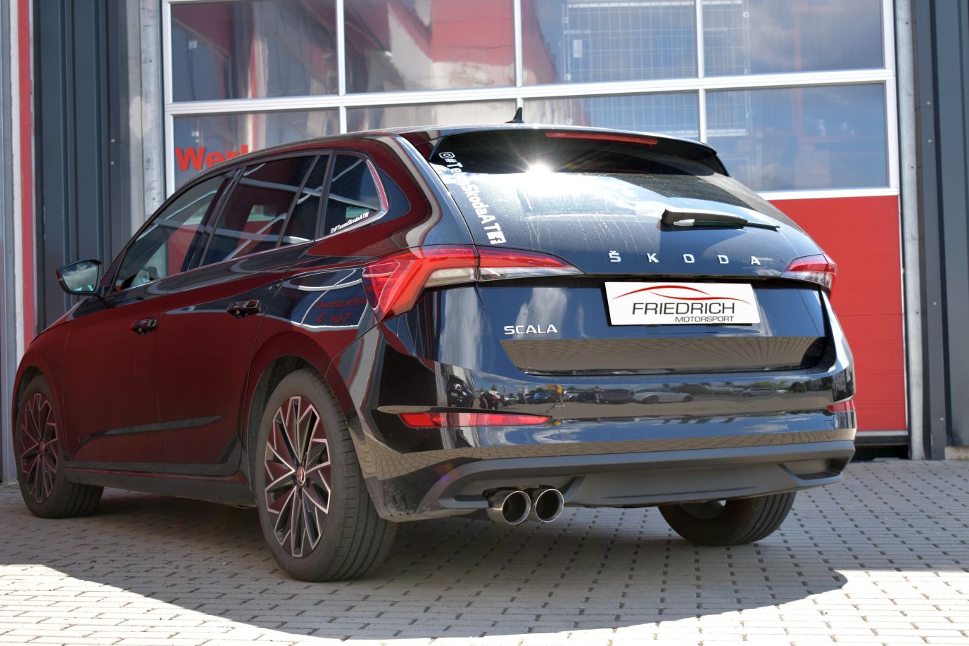 Friedrich Motorsport Gruppe A Anlage für Skoda Scala (ab Bj. 07/2019)