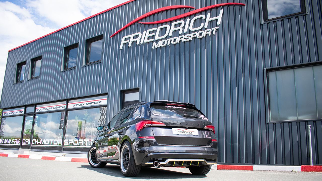Friedrich Motorsport Gruppe A Anlage für Skoda Kamiq NW Frontantrieb (Bj. 10/2019-12/2023)