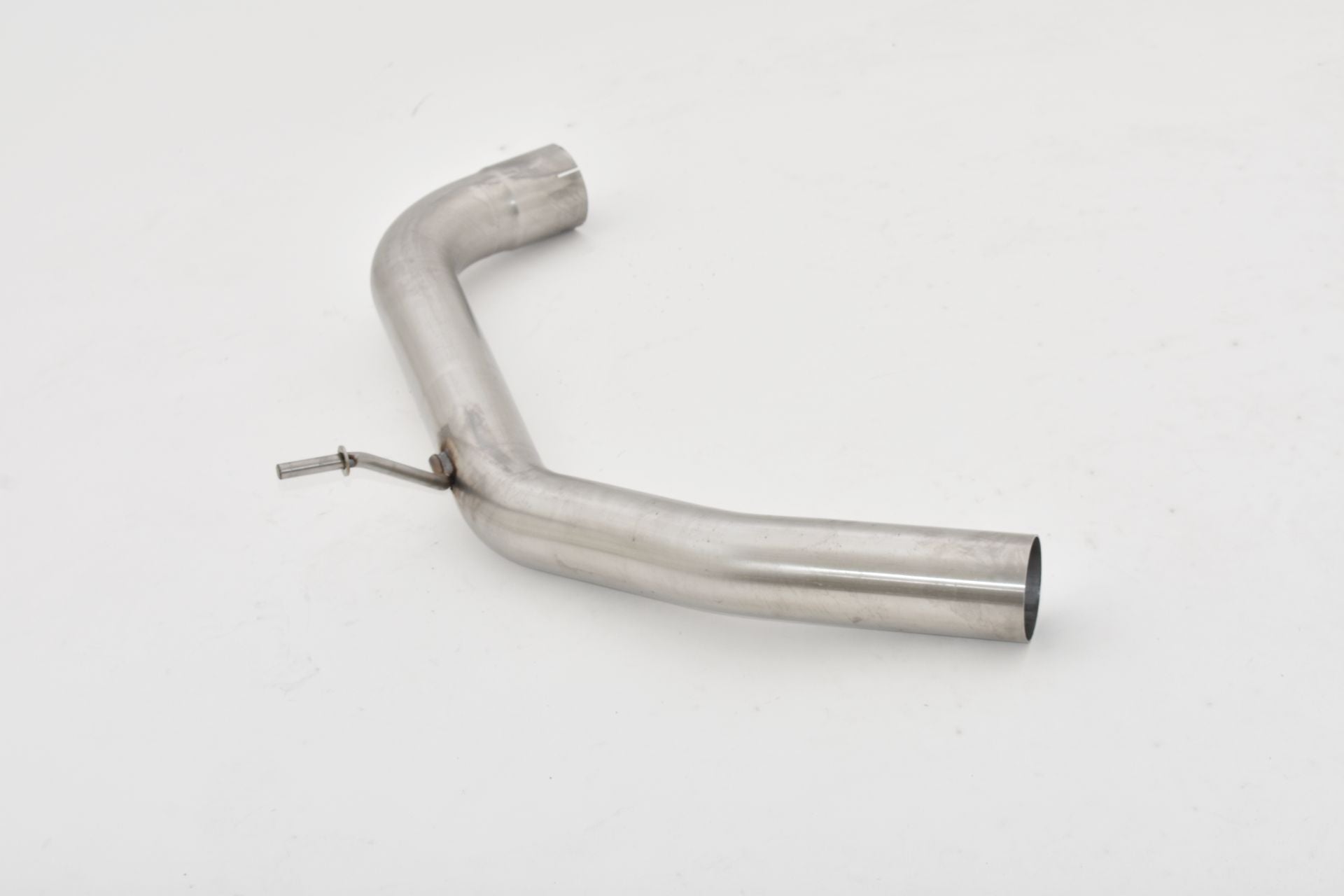Friedrich Motorsport 76mm Mittelschalldämpferersatzrohr für nur passend für 76mm Friedrich Motorsport Anlage mit ovalem Mittelschalldämpfer (ab Bj. 2013)
