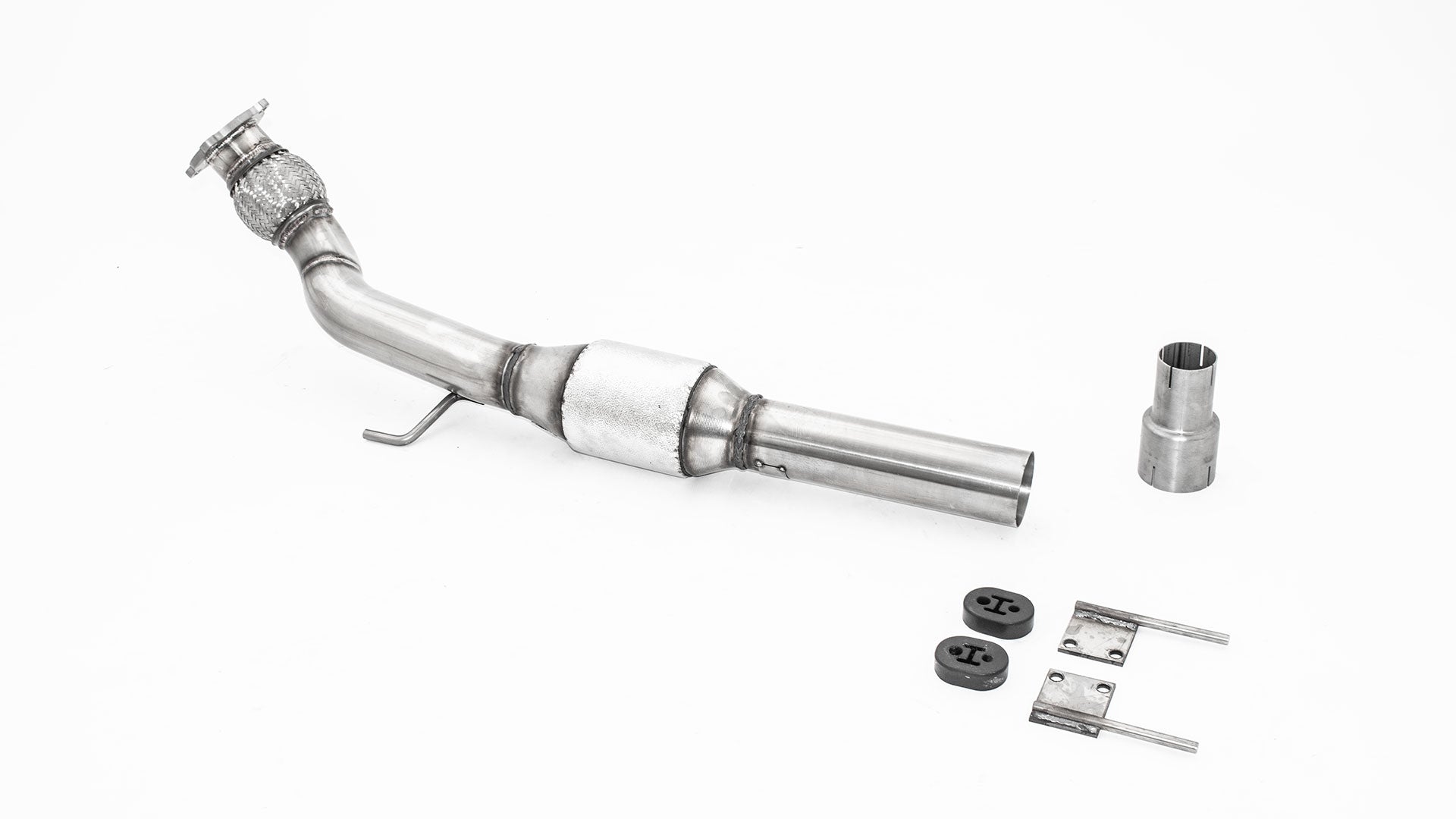 Friedrich Motorsport 76mm Downpipe mit 200 Zellen Sport-Kat. für Seat Ibiza 6L FR & Cupra (Bj. 2002-2008)