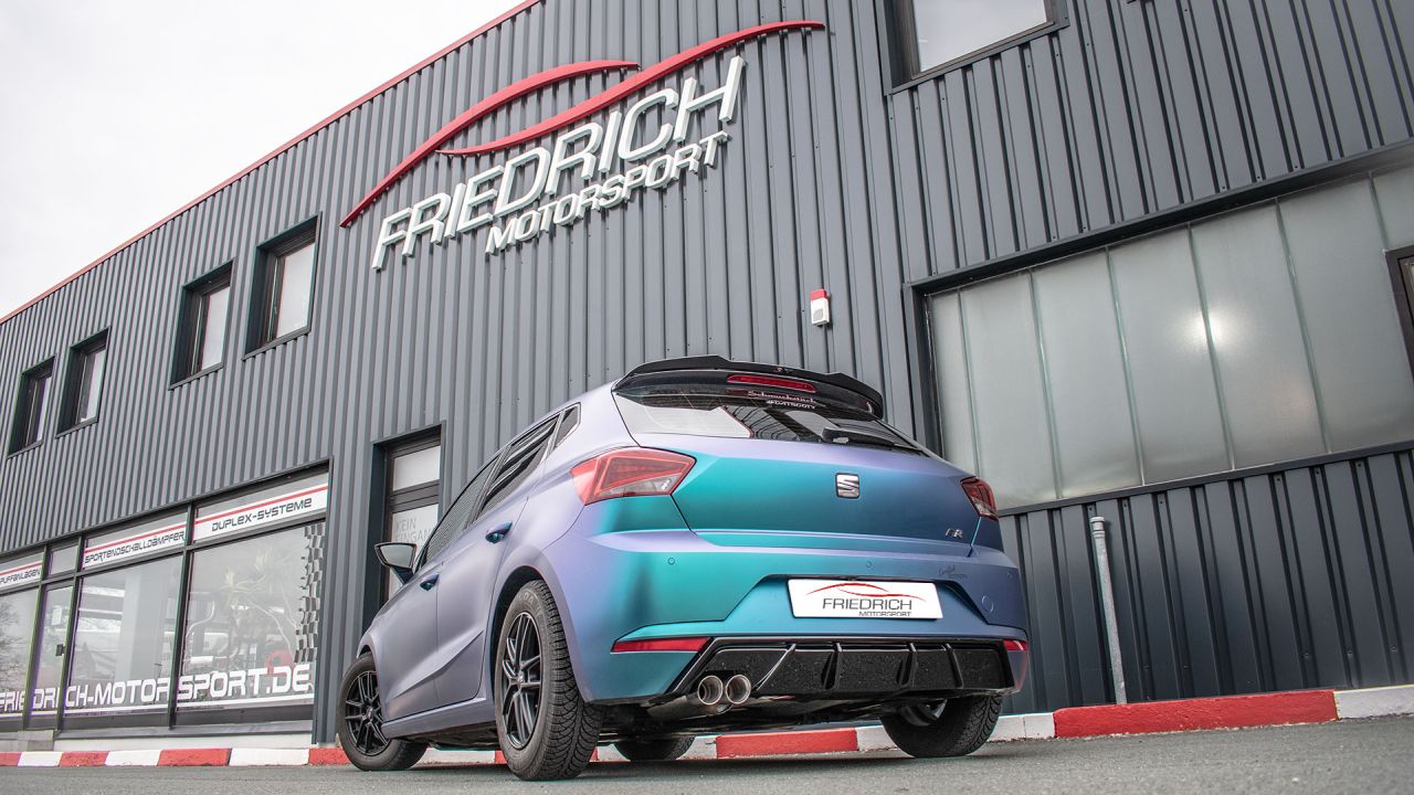 Friedrich Motorsport Gruppe A Anlage für Seat Ibiza 6F (KJ) 5-Türer (ab Bj. 06/2017)