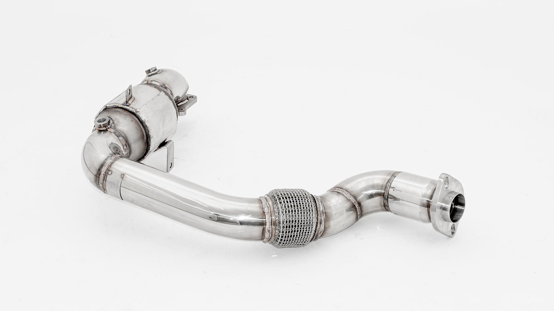 Friedrich Motorsport 76mm Downpipe mit 200 Zellen Sport-Kat. für Suzuki Swift Sport (AZ/RZ) (ab Bj. 06/2018)