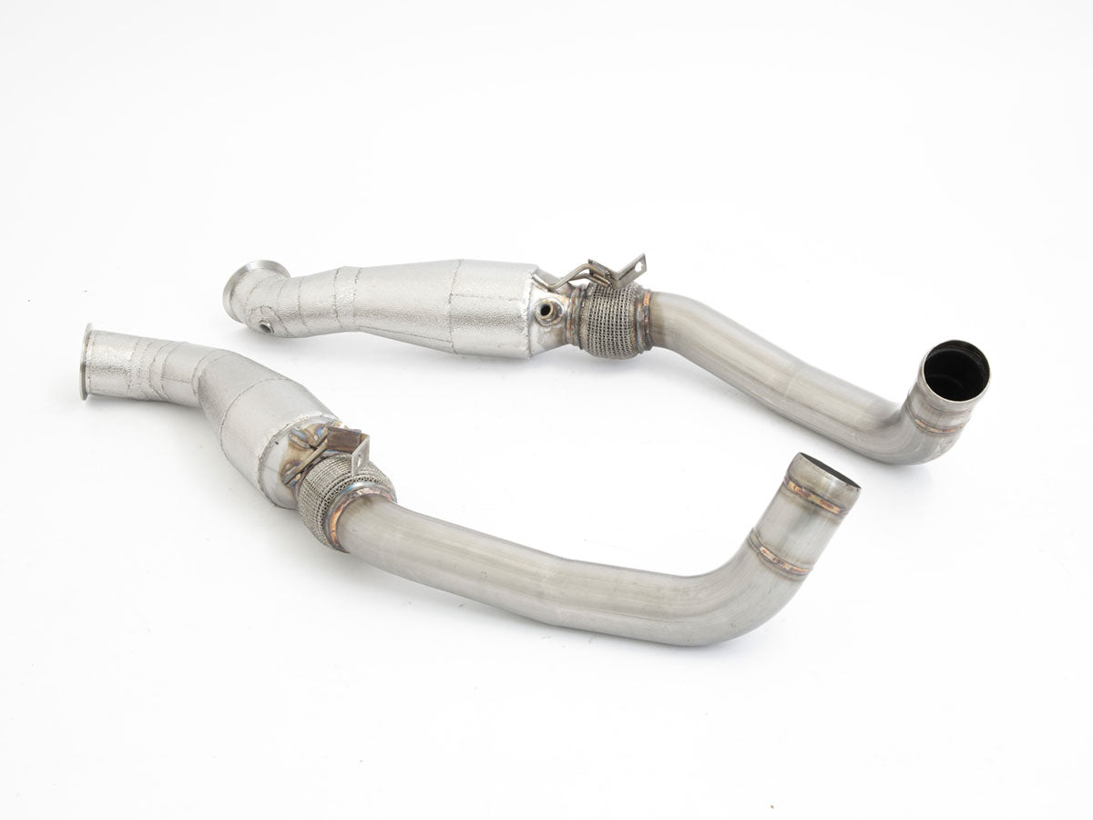 Friedrich Motorsport 2x76mm Downpipe mit 200 Zellen Motorsport-Kat. für Bentley Continental GT (3S) (ab Bj. 03/2018)