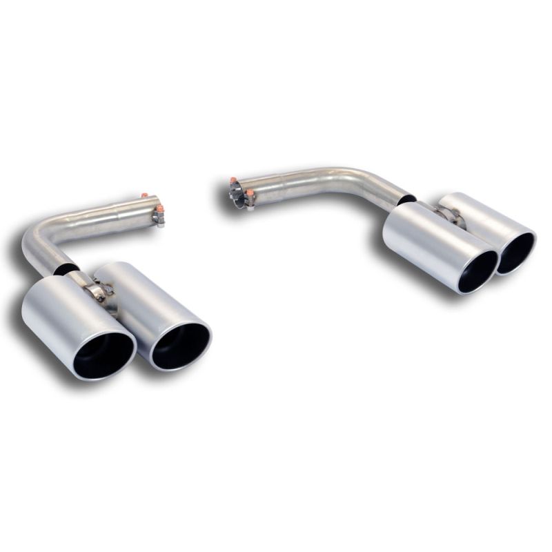 Supersprint Endrohrkit Rechts -Satin- OO90 - Links OO90 für BMW X BMW F26 X4 (2014)