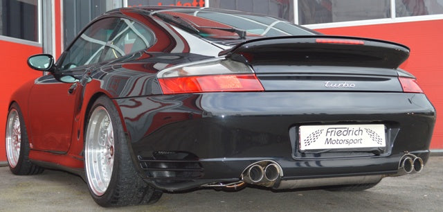 Friedrich Motorsport Duplex-Anlage mit 200 Zellen Sport-Kats. für Porsche 911 Typ 996 (Bj. 2000-2005)