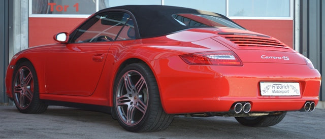 Friedrich Motorsport Gr.A Duplexanlage für passend für Porsche 911 Carrera Typ 997 (Bj. 2004-06/2008)