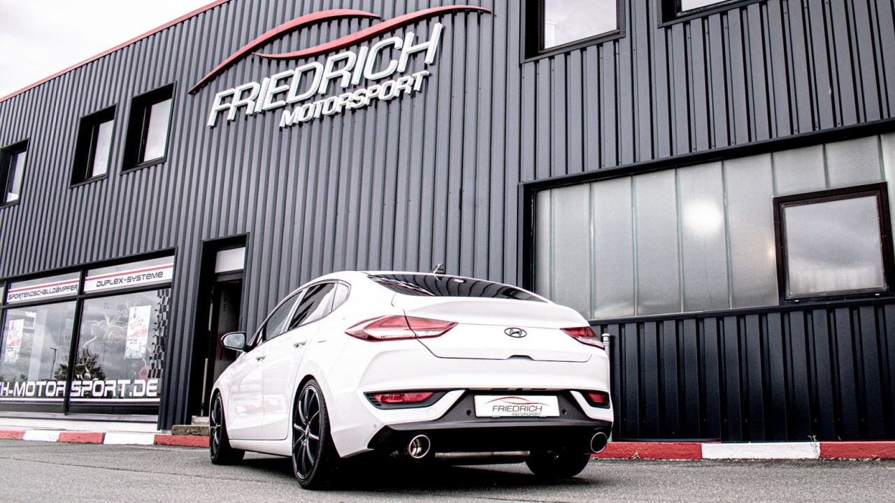 Friedrich Motorsport Gruppe A Duplex-Anlage für Hyundai i30 PDE Fastback (ab Bj. 09/2018)