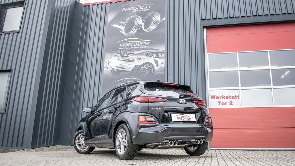 Friedrich Motorsport Gruppe A Duplex-Anlage für Hyundai KONA (OS) Frontantrieb (Bj. 06/2018-11/2020)