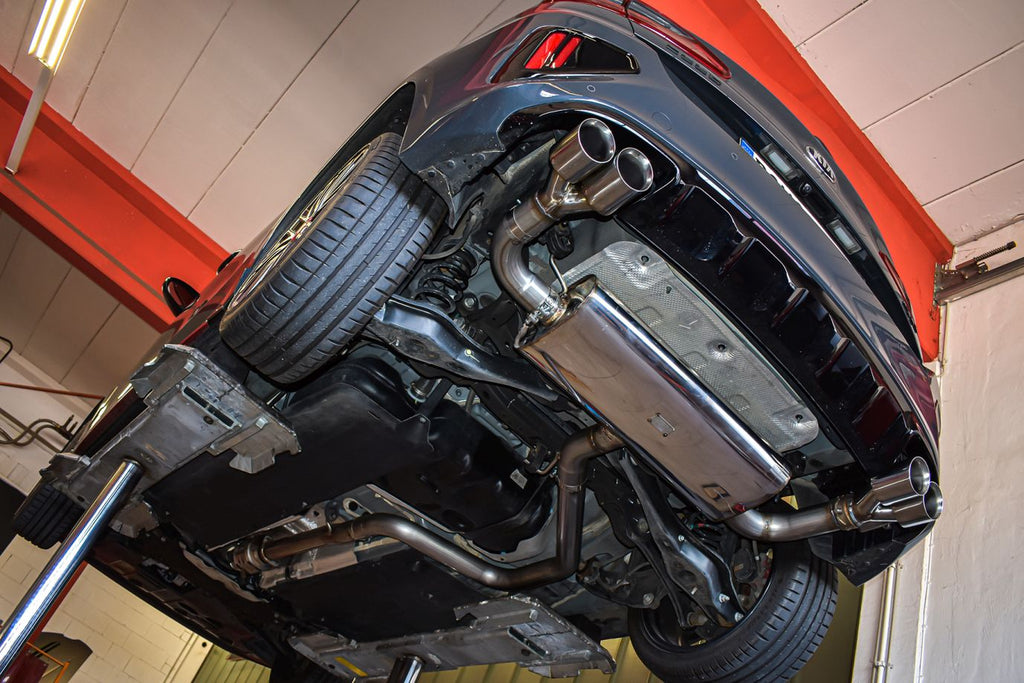 Friedrich Motorsport 76mm Duplex-Anlage mit Klappensteuerung für KIA Ceed GT (CD) (Bj. 12/2018-03/2021)