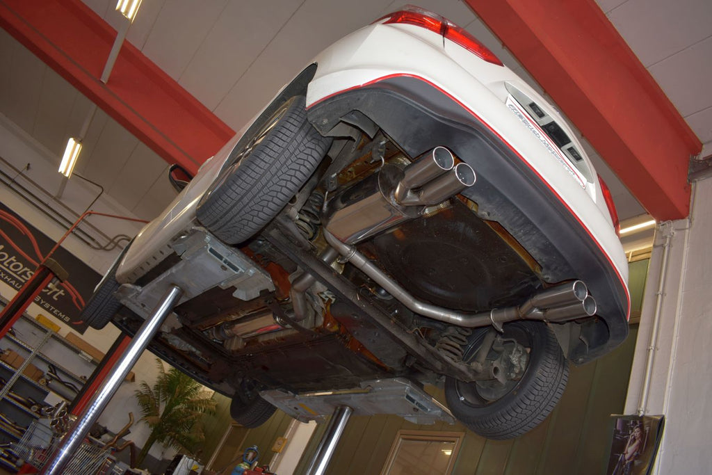 Friedrich Motorsport 76mm Duplex-Anlage für Nissan Pulsar C13 (Bj. 10/2014-06/2018)