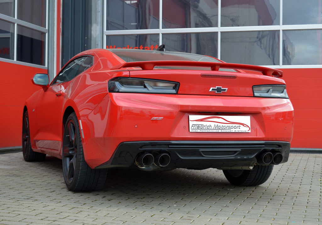 Friedrich Motorsport 76mm Duplex-Anlage mit Klappensteuerung für Chevrolet Camaro Coupe (ab Bj. 2016)