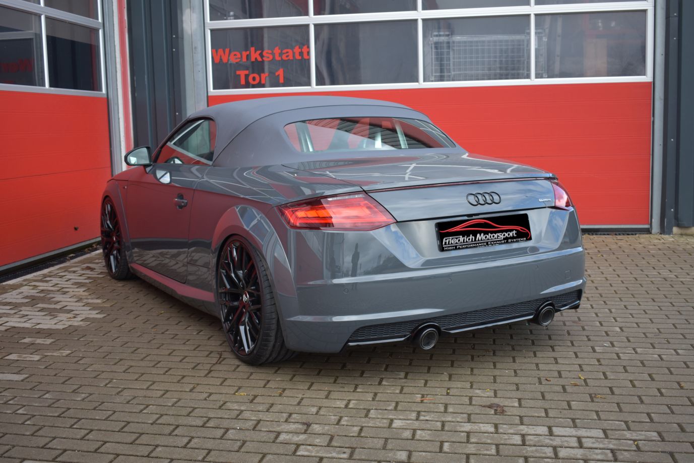 Friedrich Motorsport 76mm Duplex-Anlage für Audi TT 8S Quattro (Bj. 12/2018-10/2020)